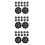 36Pcs Black Hard Hat Liner Insert Breathable Sponge for Safety Caps 6
