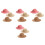 12Pcs Handwoven Mini Top Hat Accessories Assorted Colors for Doll DIY 8