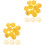 200Pcs Detector Cover Plastic Fire Alarm Protective Caps 5