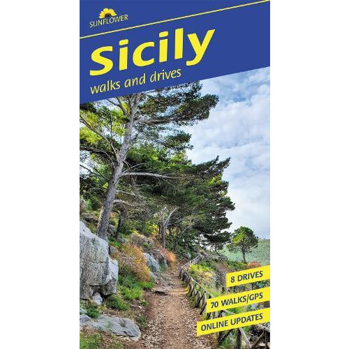 Sicily Sunflower Walking Guide Paperback Book