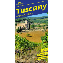 Tuscany Sunflower Walking Guide Paperback Book