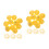 200Pcs Detector Cover Plastic Fire Alarm Protective Caps 6