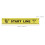 PVC Yellow Ground Line Notice Marker Game Accessory 4