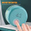 2Pcs ABS Handheld Dust Cleaner Portable Table Vacuum Green 9