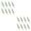 60Pcs Sewing Needle Threaders Beige Wire Loop for Craft and Embroidery 5