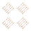 20Pcs Assorted Zinc Alloy Purse Chain Strap Extenders with Heart Charm 6