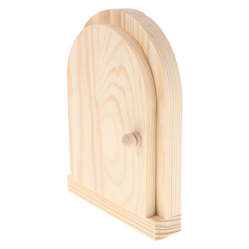 5Pcs Wood Light Switch Covers Khaki Decorative Wall Plate for Home 2