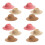 12Pcs Handwoven Mini Top Hat Accessories Assorted Colors for Doll DIY 7