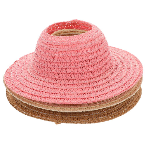 12Pcs Handwoven Mini Top Hat Accessories Assorted Colors for Doll DIY 1