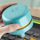 2Pcs ABS Handheld Dust Cleaner Portable Table Vacuum Green 5