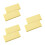 6Pcs Yellow Pva Sponge Replacement Pads High Absorption Water Blocker 8
