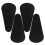 12Pcs PU Scissor Tip Covers Black Protective Portable Sleeves 2