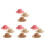 12Pcs Handwoven Mini Top Hat Accessories Assorted Colors for Doll DIY 5