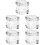 5Pcs Durable Glass Nail Art Dish Transparent Replaceable Manicure Cups 6