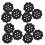 36Pcs Black Hard Hat Liner Insert Breathable Sponge for Safety Caps 3