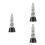 3Sets Portable Stethoscope Spare Head and Earpieces for Clinics 8