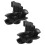 8Pièces Bras Connecteur Double Socket Aluminium Accessoire Caméra 3