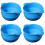 4Pièces Récipient Chauffe-Cire Silicone Durable Facile Transport 7