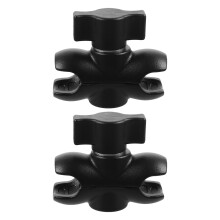 8Pièces Bras Connecteur Double Socket Aluminium Accessoire Caméra