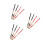 6Paires Baguettes Percussion Bambou Mousse Multicolores Pour Batteurs 5