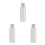 3Pièces Barre Extension Suspension Aluminium Argent Facile 9