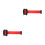 2Pièces Rétractable Rouge Plastique Pour 9