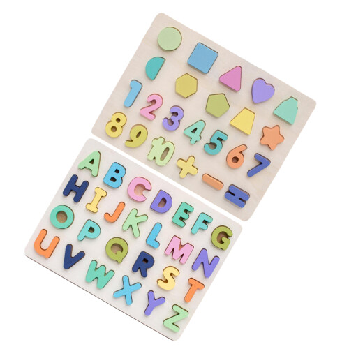 4Ensembles Jouet Éducatif Puzzle Bois Précoce 1