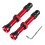 2Ensembles Embouts De Valve Aluminium Pour Rouge Anticorrosion 10