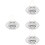 4Pièces Plaques Ouvert Fermé Bois Double-Face Décor Porte Simple 8