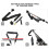 2St Multifunctionele Visstokken Draagband Met Comfort Grip 7