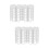 2Pièces Mini Modèles Bâtiment Plastique Résistant Décoration Jardin 8