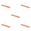 5Pièces Support Ceintures En Bois Beige Multi-Slots Pour Usage Maison 5