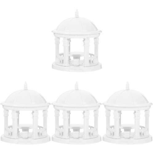 4Pièces Modèles ABS Décor Paysage Miniature 1