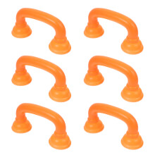 18Pièces Téléphones Jouets Orange Plastique Apprentissage Oral Enfants