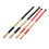 6Paires Baguettes Percussion Bambou Mousse Multicolores Pour Batteurs 3