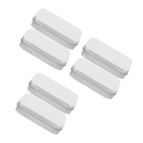 6Pièces Coffrets Métalliques Compacts Pour Stockage De Médicaments 2