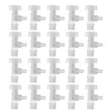 20Pièces Valve Eau Camion Plastique Multi Usage Précis Fluide