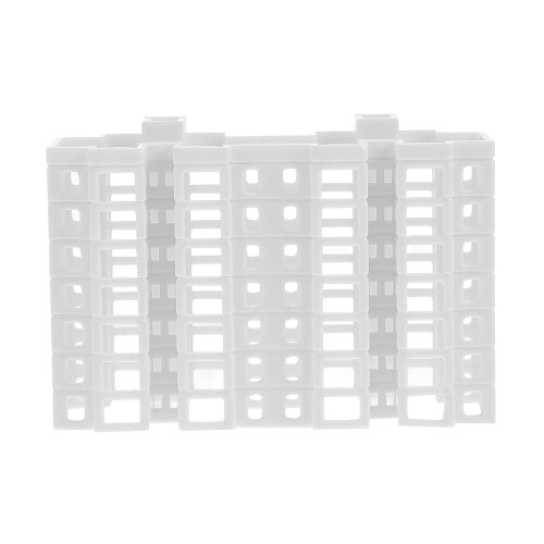 2Pièces Mini Modèles Bâtiment Plastique Résistant Décoration Jardin 1