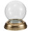 Globe De Neige Vide En Verre Transparent Support 1