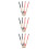 6Paires Baguettes Percussion Bambou Mousse Multicolores Pour Batteurs 9