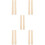 10Pièces Marqueurs Beige Cire Réparateur Bois Usage 10