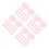 120Pièces Perles Quartz Rose Taille Unique Pour Accessoires DIY 6