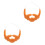 2Pièces Et Barbe Fausses Halloween Pour Adultes 6