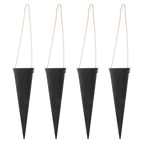 8Pièces Support Bouquet Noir Pour Mariage Occasions