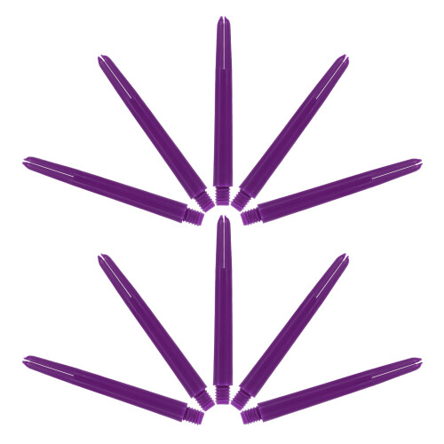 100Pièces Nylon Filetées Fléchettes Violet Kit Remplacement Pro