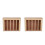 2Pièces Support À En Bois Khaki Pour Petite 8
