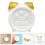 20Pièces Accessoires Maison Miniatures Réveils Blancs Résine Décor 11