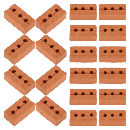 150Pièces Miniatures En Argile Marron Décor Réaliste DIY 2