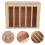 2Pièces Support À En Bois Khaki Pour Petite 10