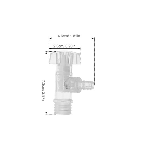 20Pièces Valve Eau Camion Plastique Multi Usage Précis Fluide 2